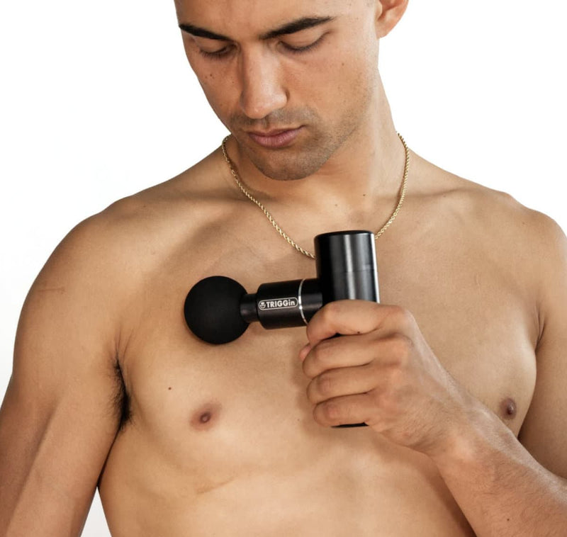 TRIGGin Mini Massage Gun für Muskelerholung Anwendung