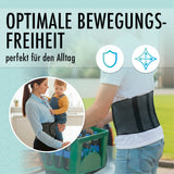 Rückenstützgürtel mit Kupfer- & Carbonfasern